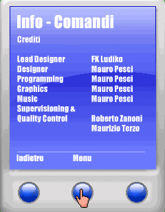 Il gioco della scopa J2ME — original screenshot 4