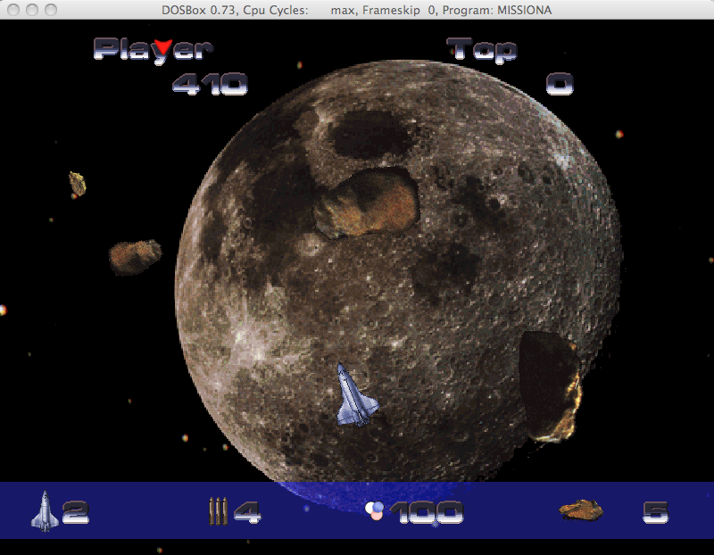 Mission Asteroids — original screenshot 4