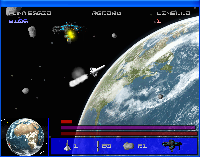 Astro Crisis Demo — original screenshot 2