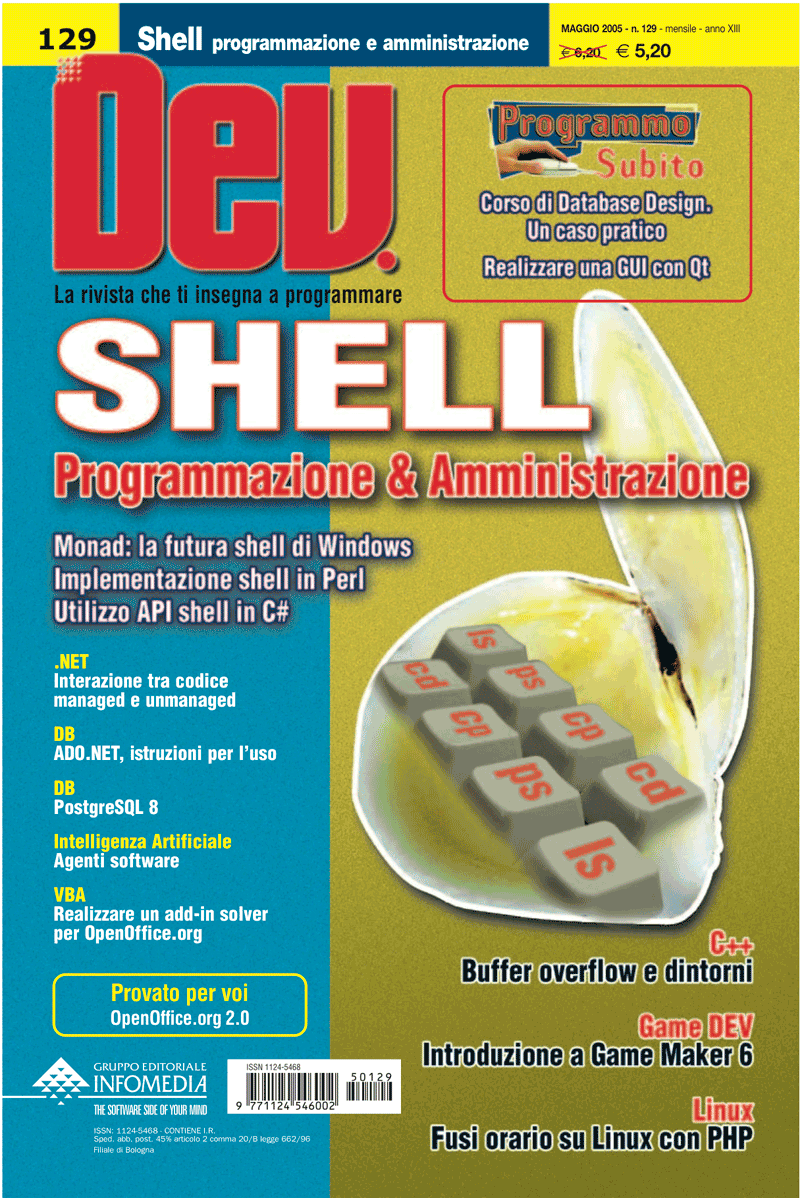 Cover of DEV 129 – May 2005