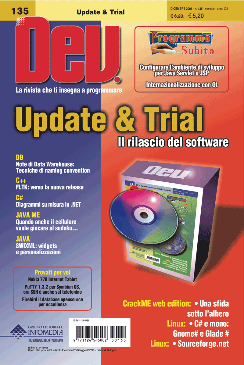 Cover of DEV 135 – December 2005
