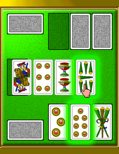 Il gioco della scopa J2ME — original screenshot 9