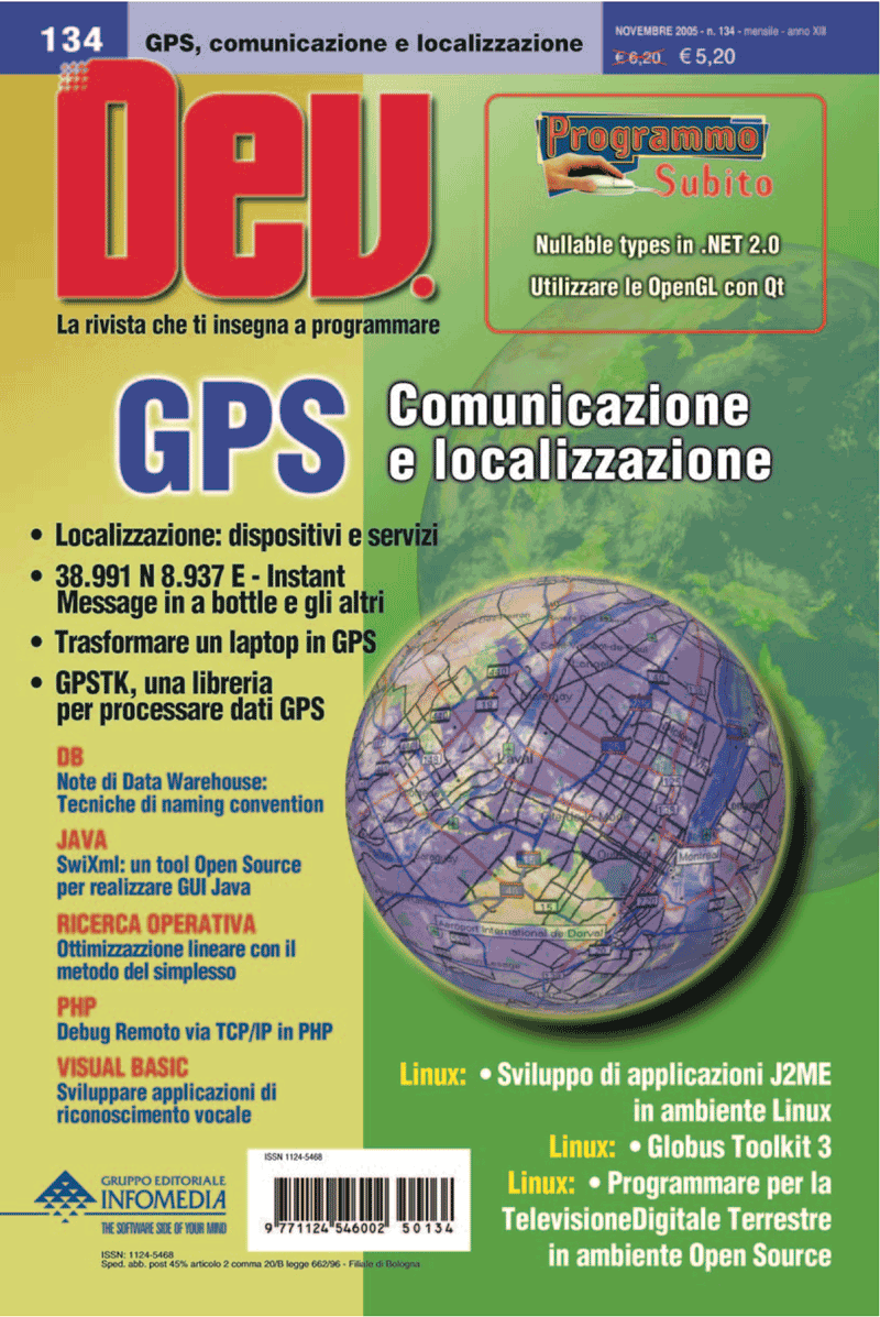 Cover of DEV 134 – November 2005