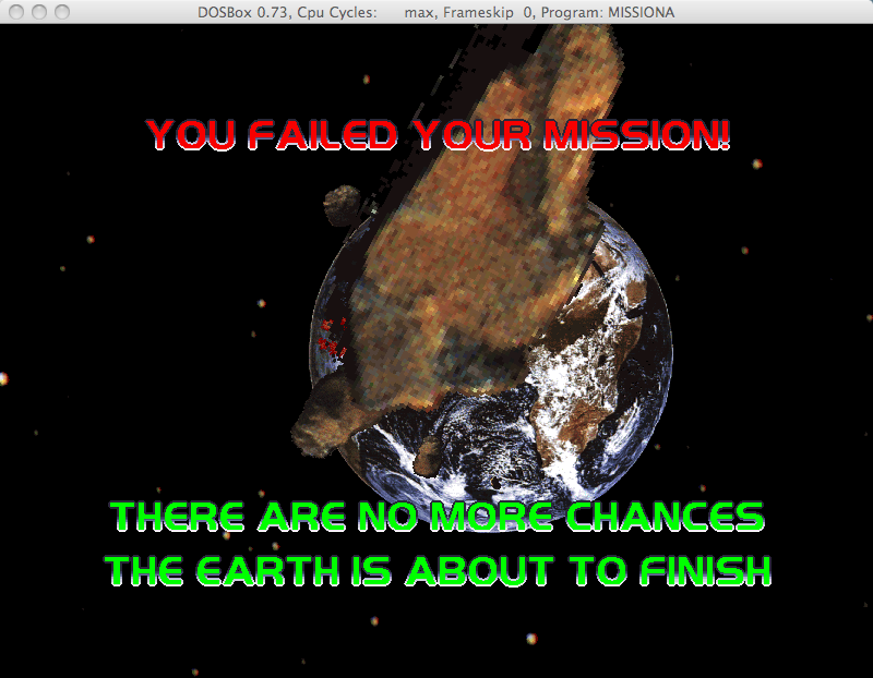 Mission Asteroids — original screenshot 7