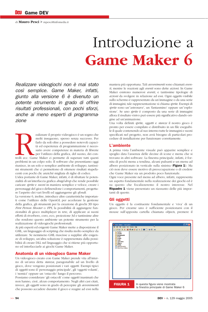 Dev 129 – Introduction to GameMaker 6 — image 8