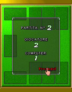 Il gioco della scopa J2ME — original screenshot 12