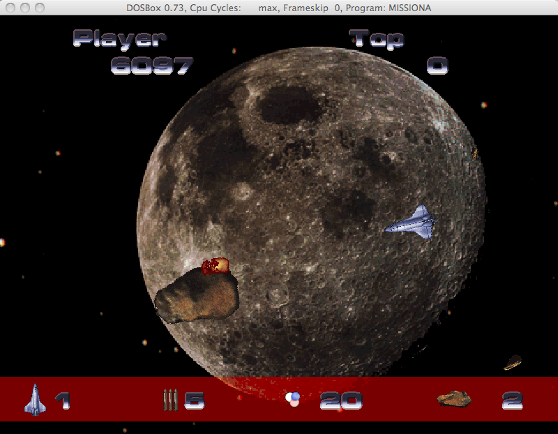 Mission Asteroids — original screenshot 5