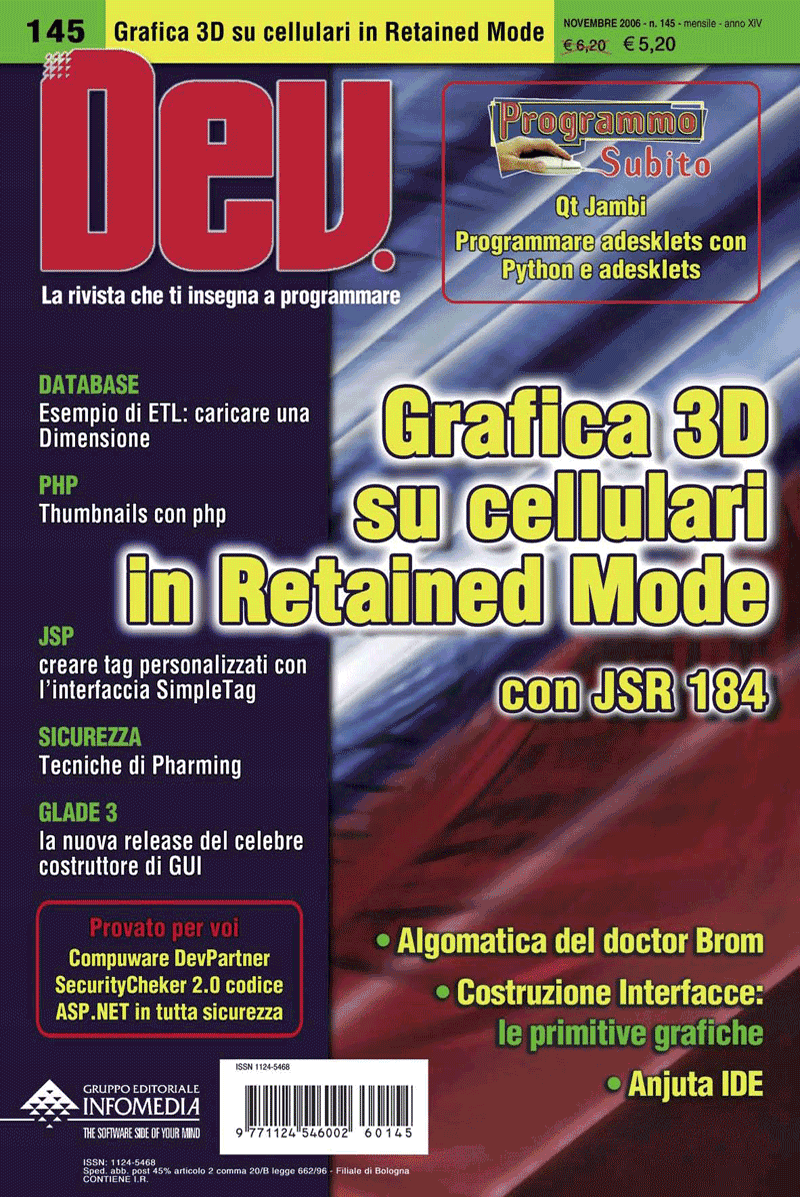 Cover of DEV 145 – November 2006