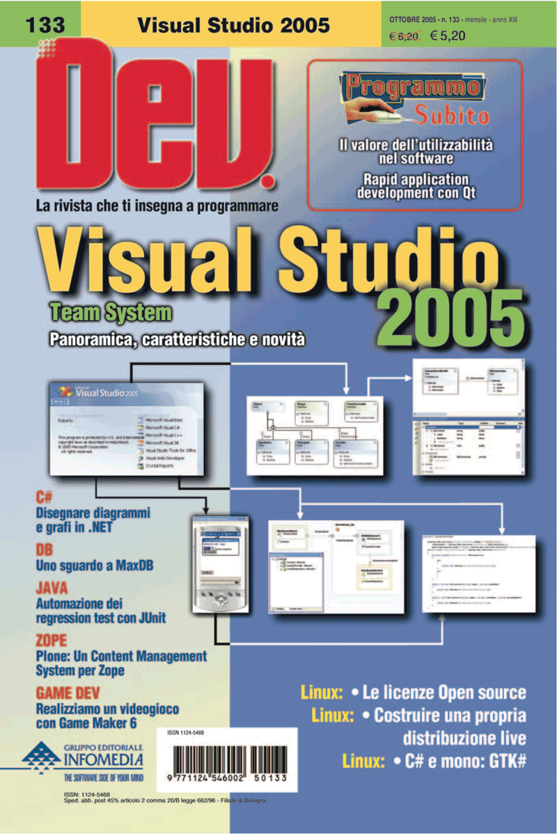 Cover of DEV 133 – October 2005